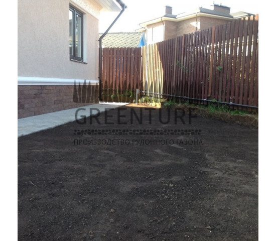 Укладка рулонного газона, КП «Мартемьяново» - фото - 2